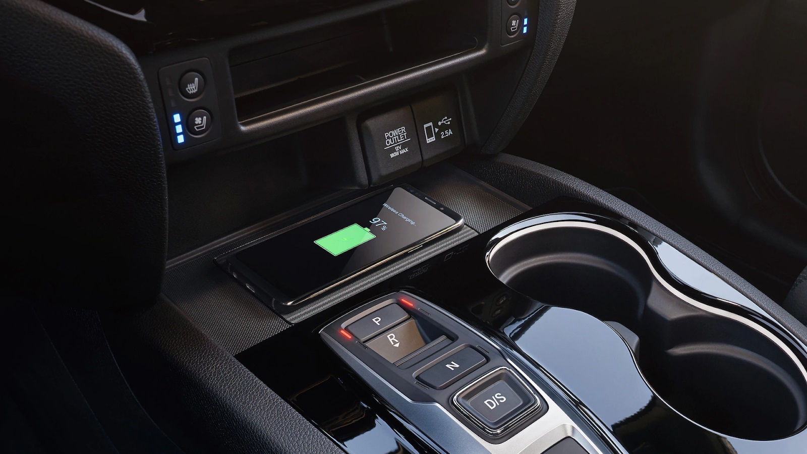 2021 Honda Passport Wireless Charger